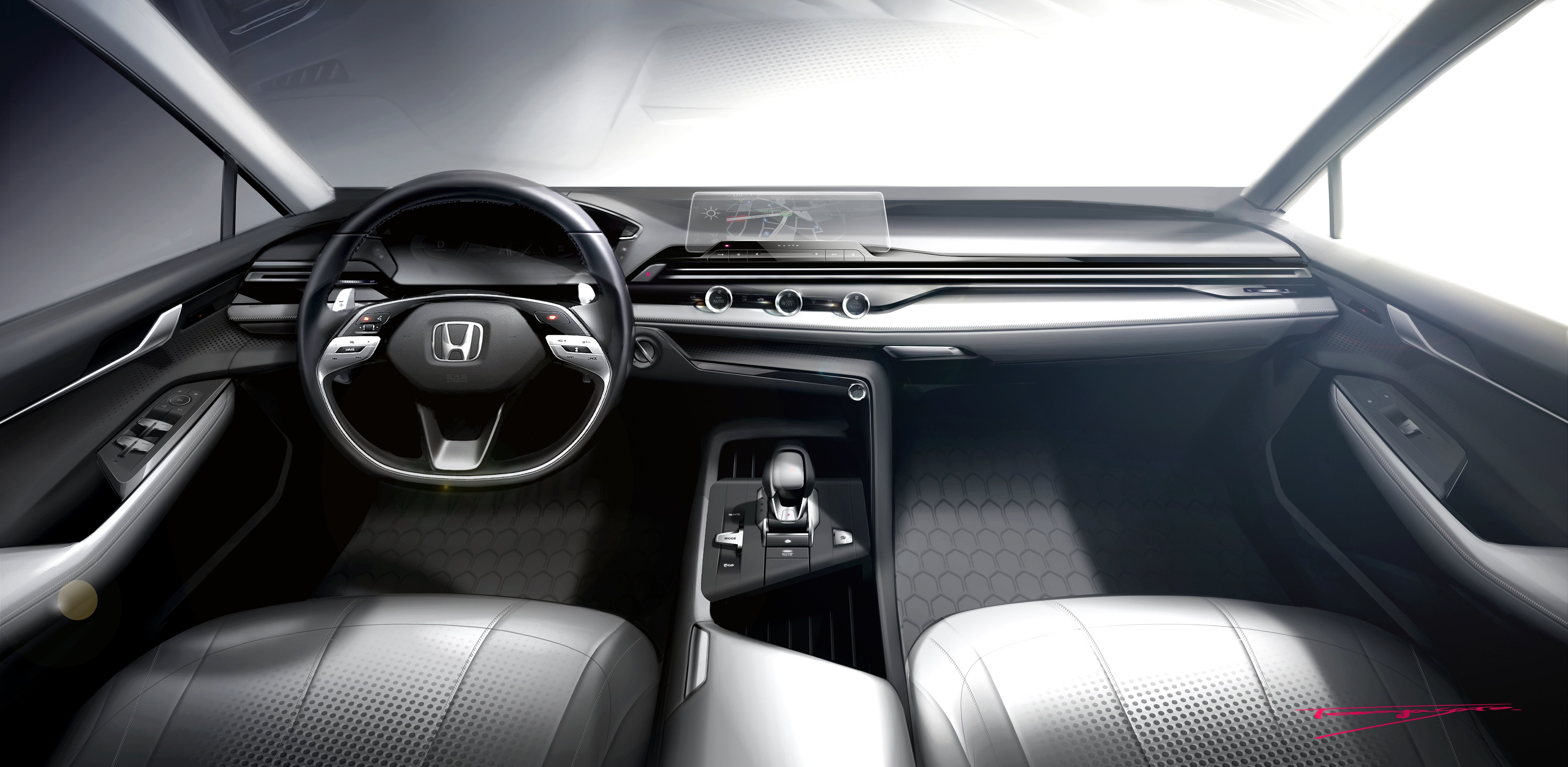 Honda Simplicity Motif Sketch-source