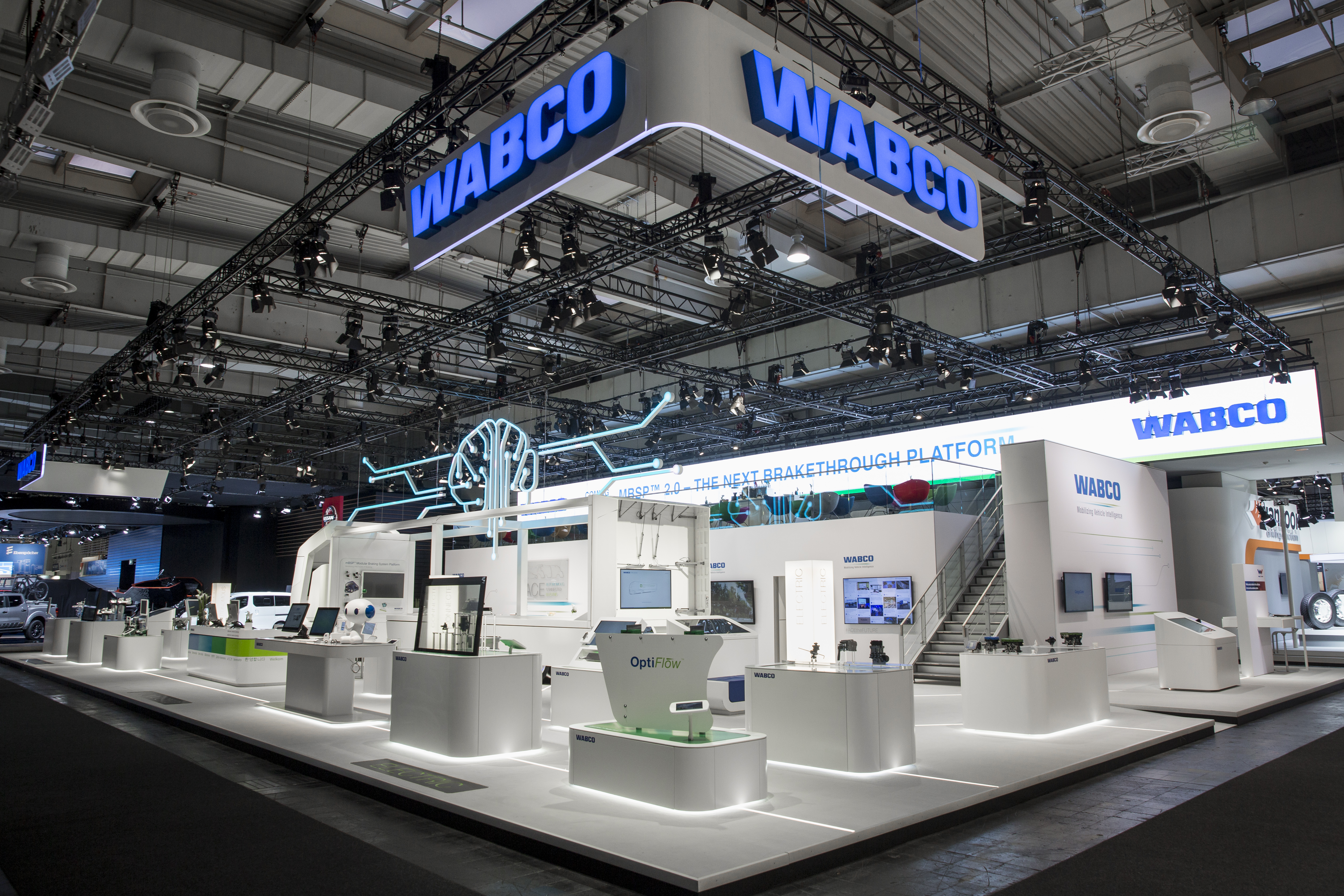 WABCO Stand, IAA 2018, Hannover, Foto: Helge Krückeberg