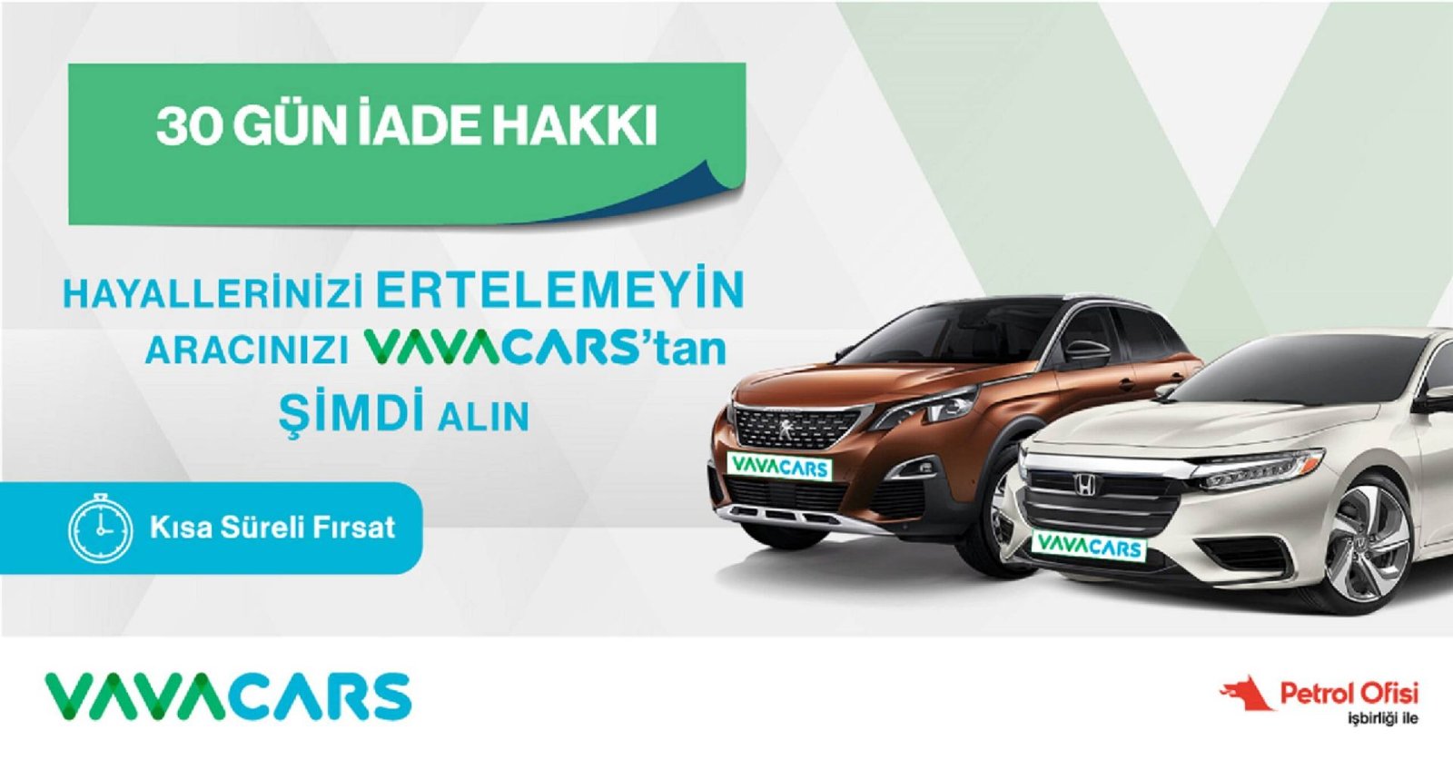 VavaCars, Ağustos Ayında 30 gün İade Fırsatı Sunuyor!