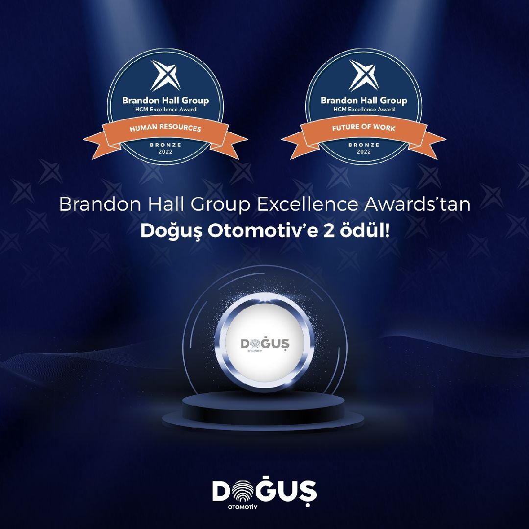 Brandon Hall Group Excellence Awards'ta İki Bronz Ödül Doğuş Otomotiv'e!