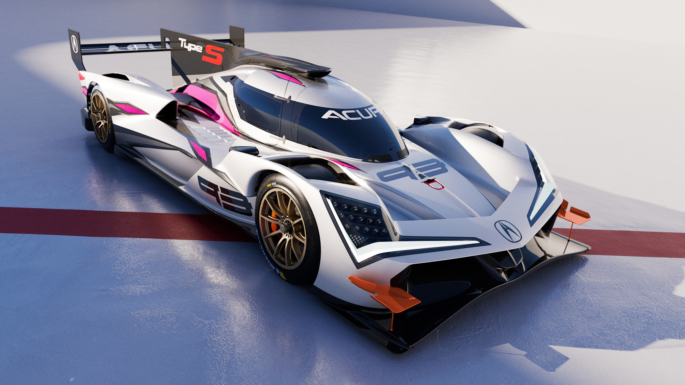 Acura Unveils All-New Electrified ARX-06 Race Car