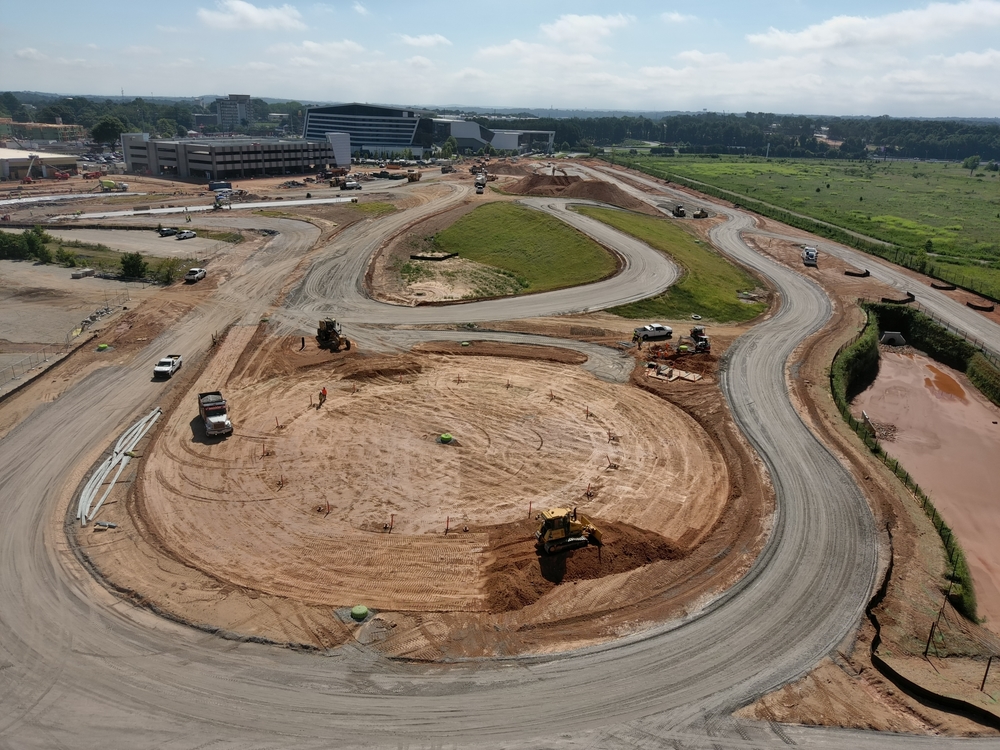 Solar array fuels growing Porsche U.S. headquarters and Experience Center