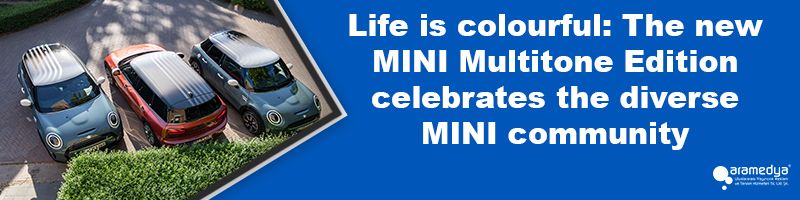 Life is colourful: The new MINI Multitone Edition celebrates the diverse MINI community