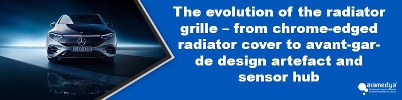 The evolution of the radiator grille – from chrome-edged radiator cover to avant-garde design artefact and sensor hub