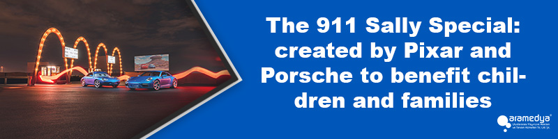 The 911 Sally Special: created by Pixar and Porsche to benefit children and families