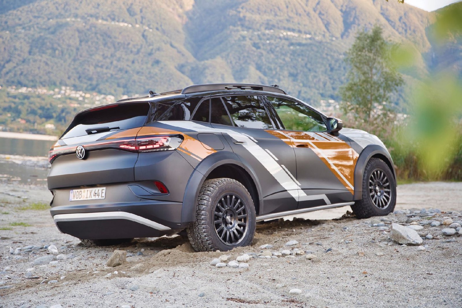 Volkswagen presents all-electric ID. XTREME01 off-road concept car in Locarno