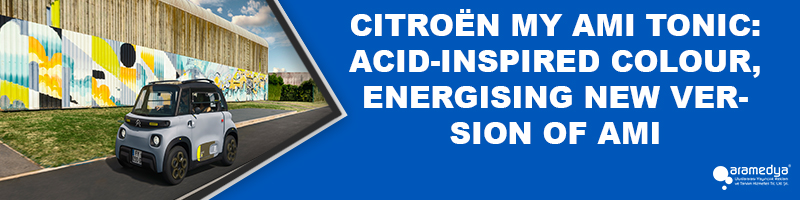 CITROËN MY AMI TONIC: ACID-INSPIRED COLOUR, ENERGISING NEW VERSION OF AMI