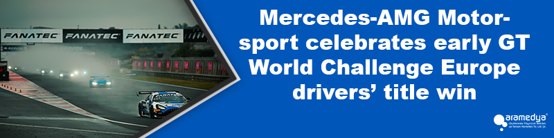 Mercedes-AMG Motorsport celebrates early GT World Challenge Europe drivers’ title win