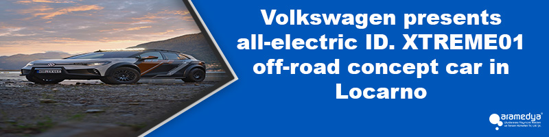 Volkswagen presents all-​electric ID. XTREME01 off-​road concept car in Locarno