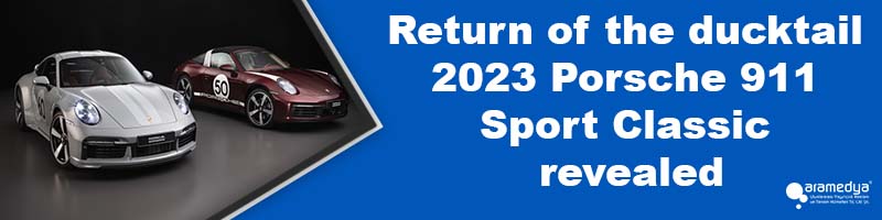 Return of the ducktail 2023 Porsche 911 Sport Classic revealed