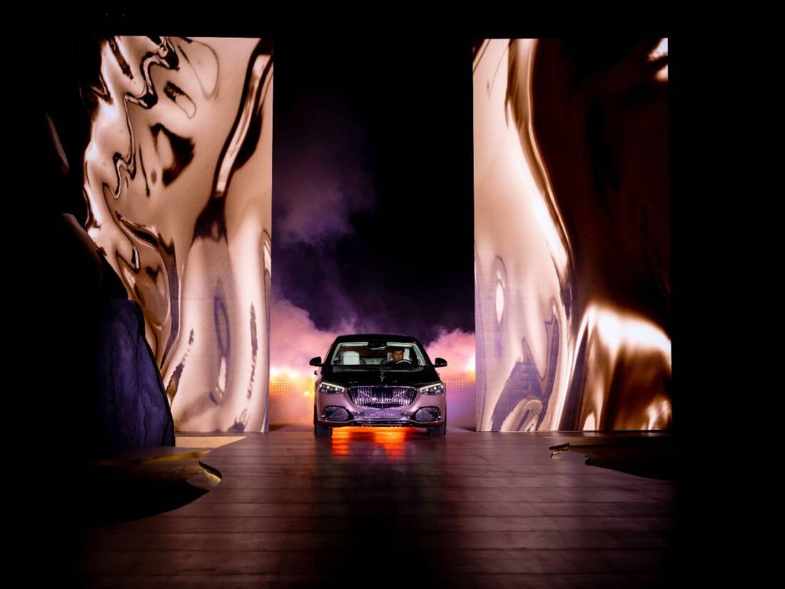 Mercedes-Maybach S-Klasse Haute Voiture Weltpremiere Dubai 2022Mercedes-Maybach S-Class Haute Voiture world premiere event Dubai 2022