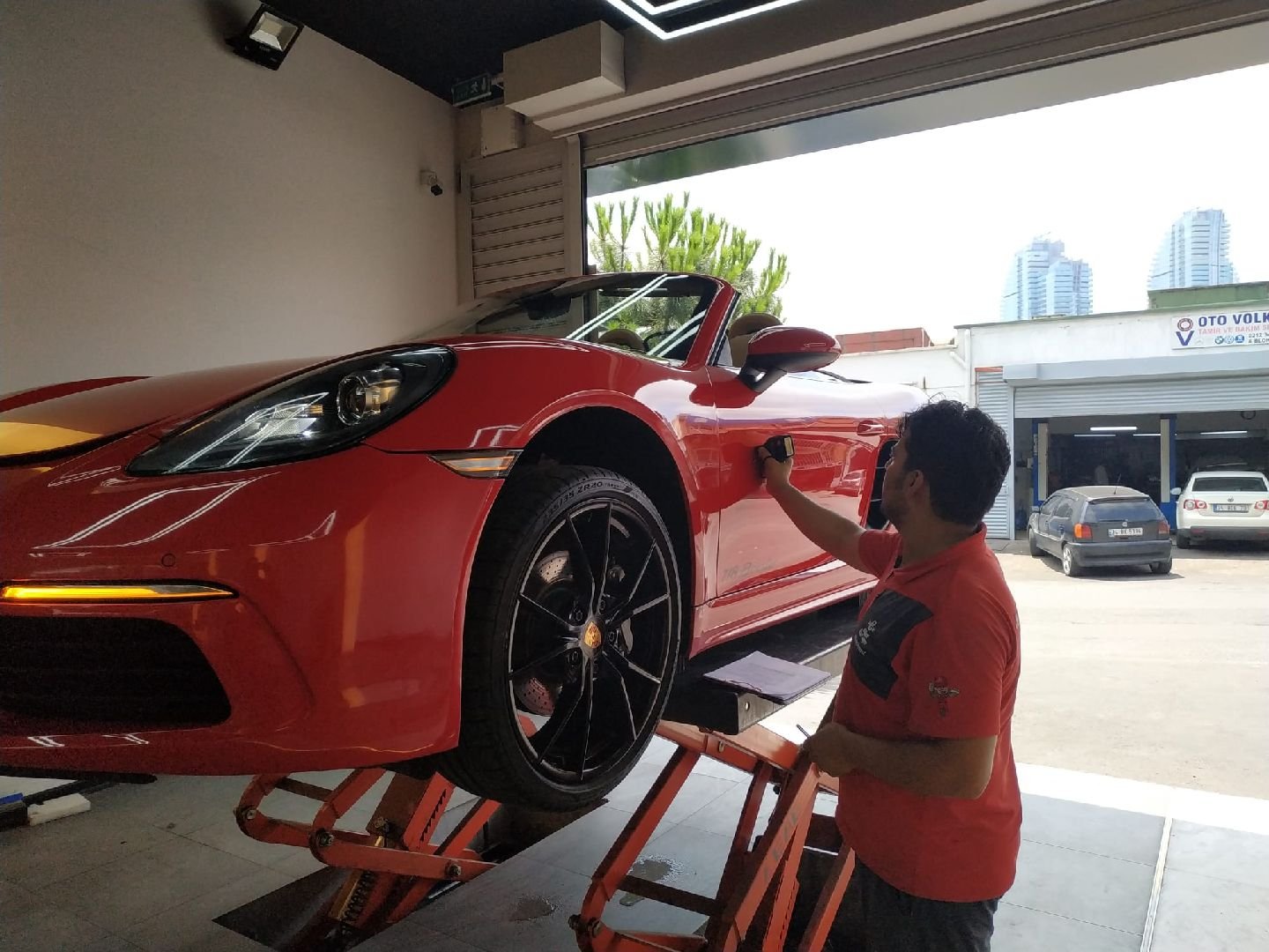  pilot garage porsche bakımı